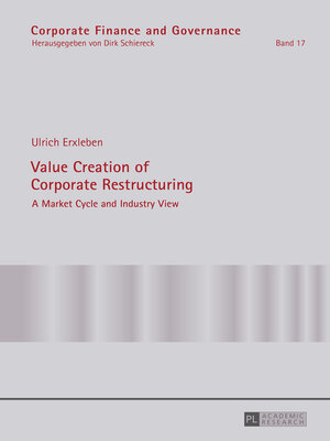 cover image of Value Creation of Corporate Restructuring